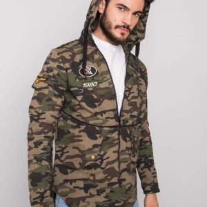 Khaki Men's Transitional Camo Jacket Skyler