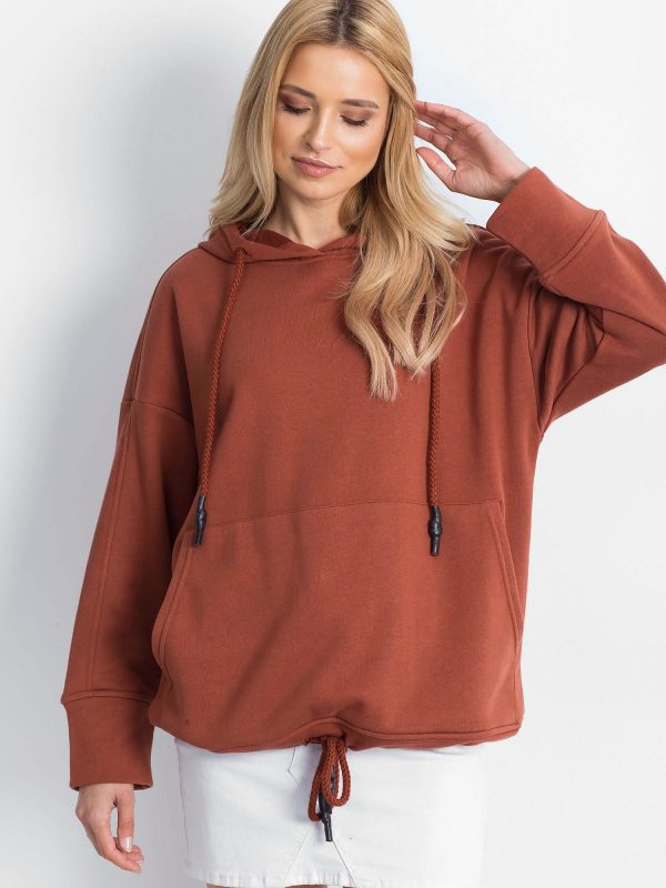 Brown Replicating Sweatshirt