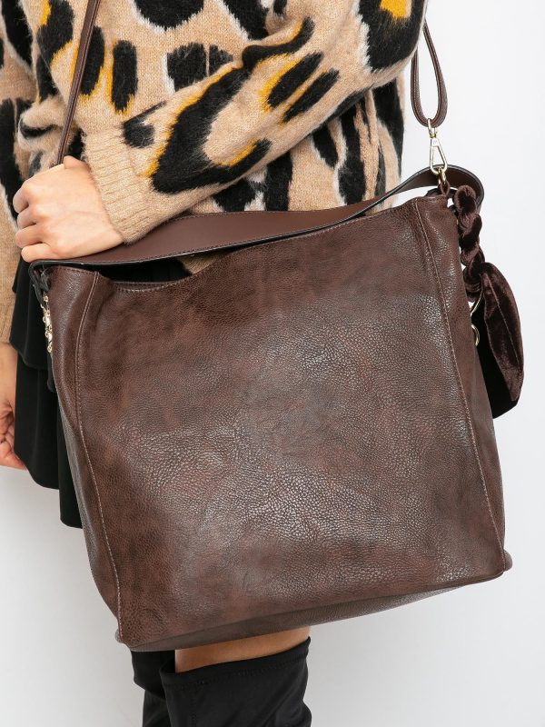 Dark brown women's bag