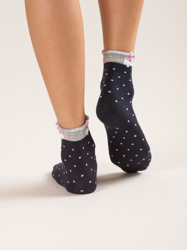 Socks in polka dot 5 colors