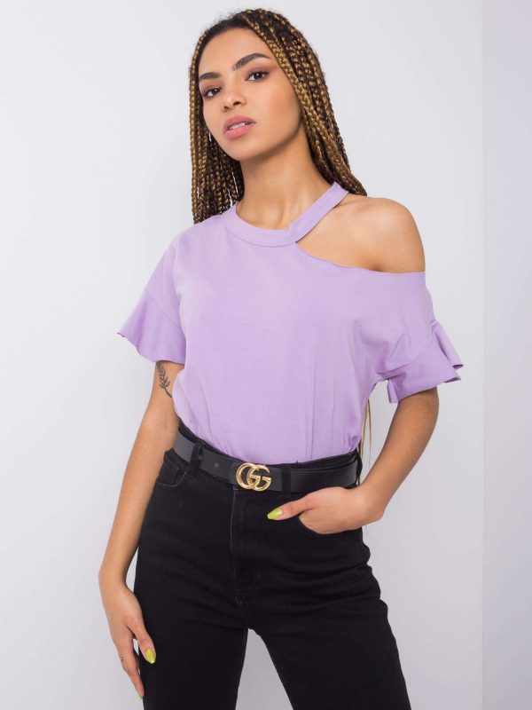 Rosalee Purple Blouse