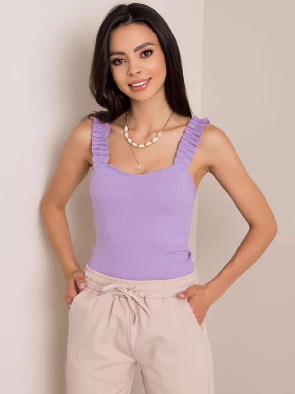 Lilac top Keira RUE PARIS