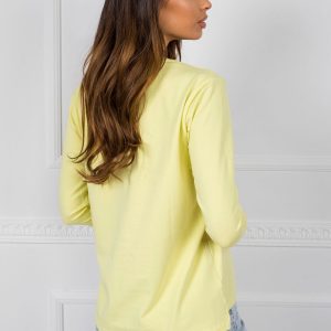 Lissie's light yellow blouse