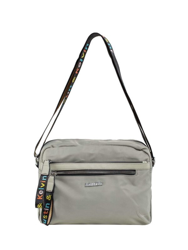 Grey Ladies Shoulder Bag