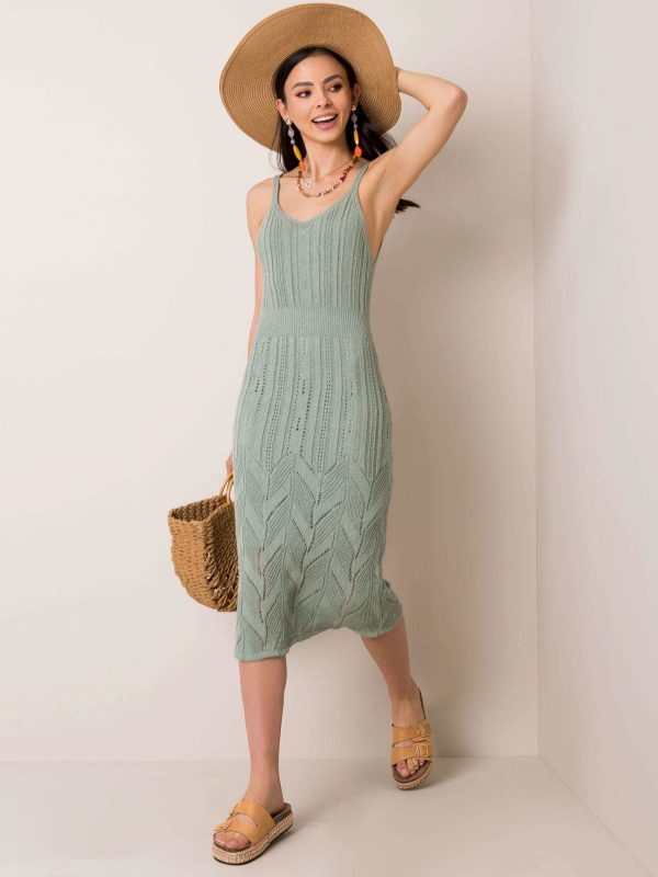 Mint dress Effie RUE PARIS