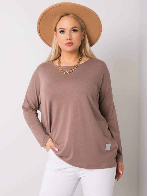 Beige blouse Paloma