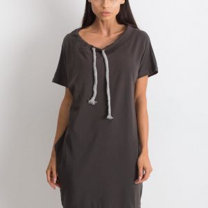 Distinctiveness Graphite Dress