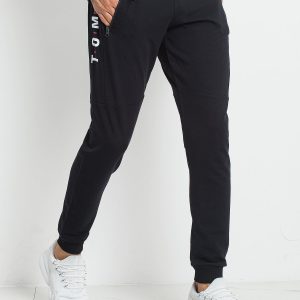 TOMMY LIFE Navy blue sweatpants for men