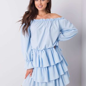 Light blue Spanish dress Odette