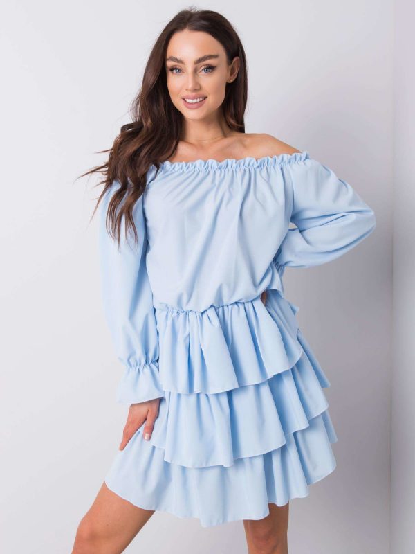 Light blue Spanish dress Odette