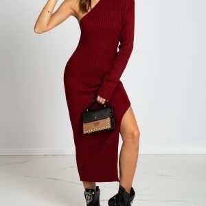 Burgundy Amber dress