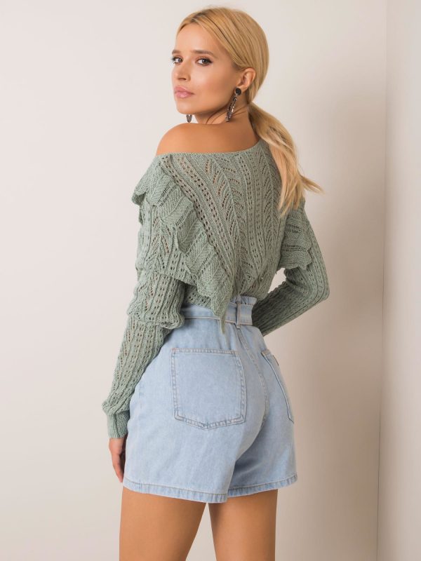 Mint sweater Donna RUE PARIS