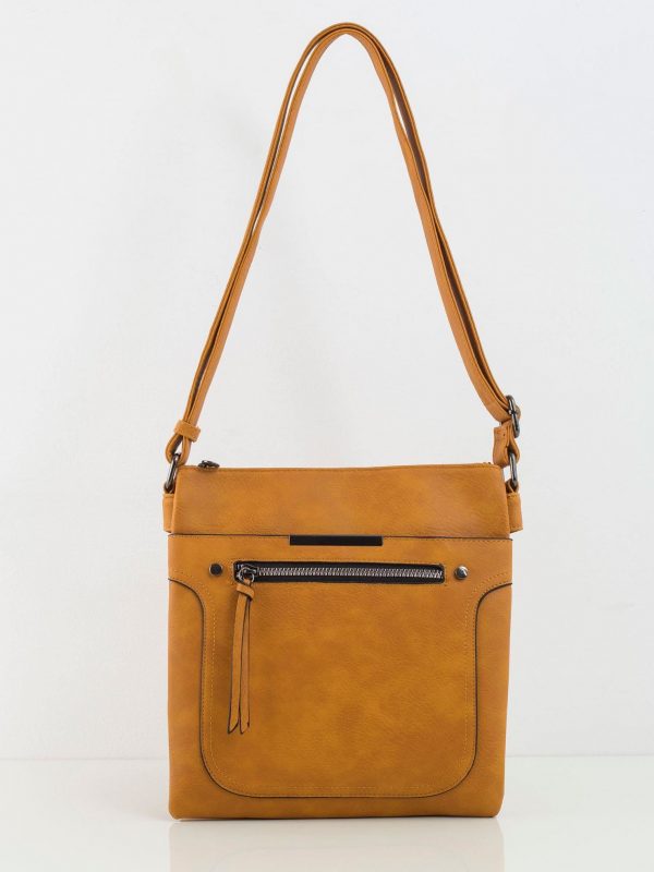 Camel Messenger Bag