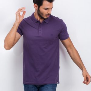 Purple Men's Polo Shirt Numerous