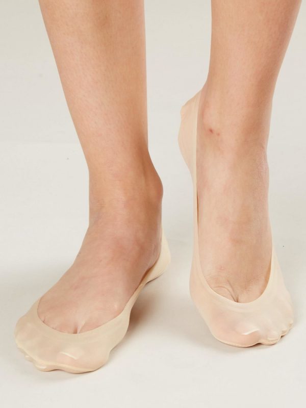 Socks for ballerinas beige