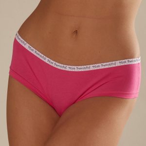 Dark Pink Cotton Panties