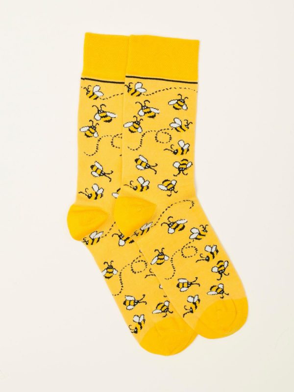 Yellow Men's Socks