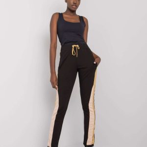 Black tracksuits with stripes by Gabrielle