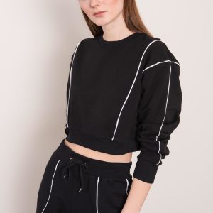 Black sweatshirt for women BSL