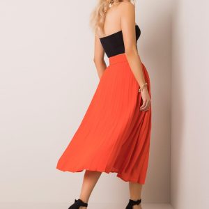 Coral skirt Amber RUE PARIS