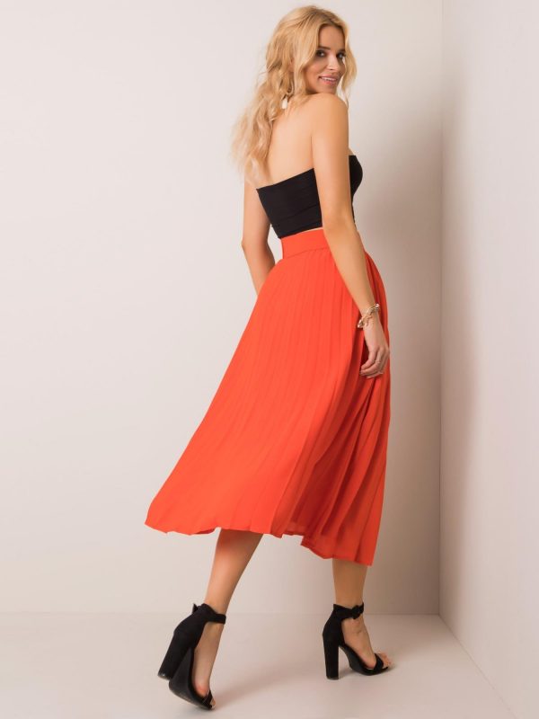 Coral skirt Amber RUE PARIS