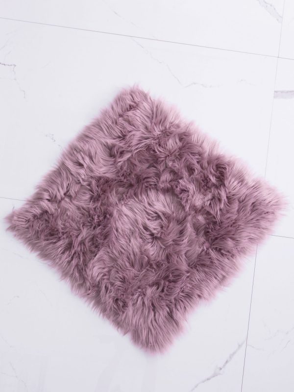 Purple Fur Rug