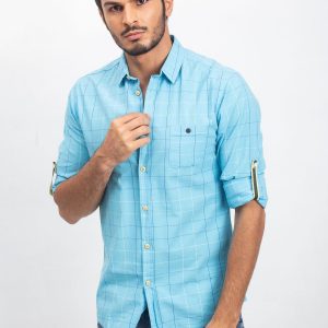 Blue Men's Shirt Wanted