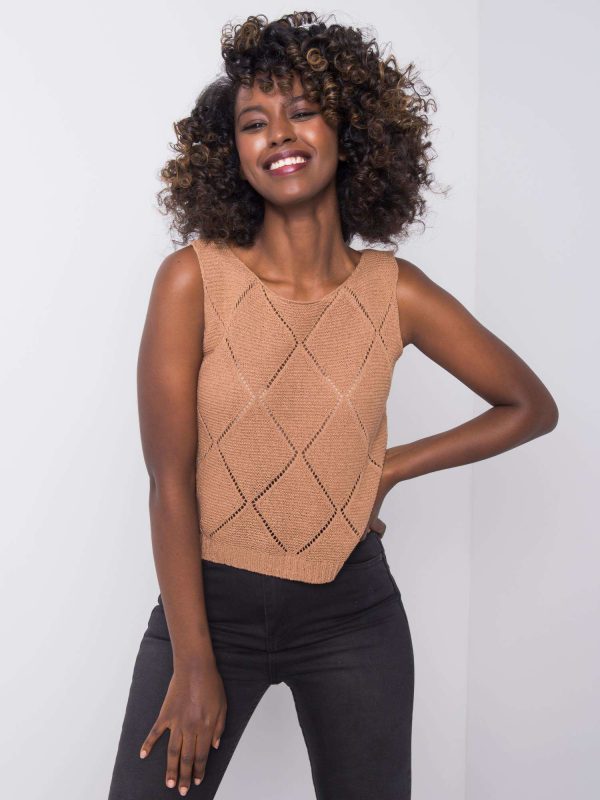 Brown top Jannah RUE PARIS