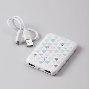 5000mAh White Powerbank