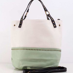 Green capacious bag