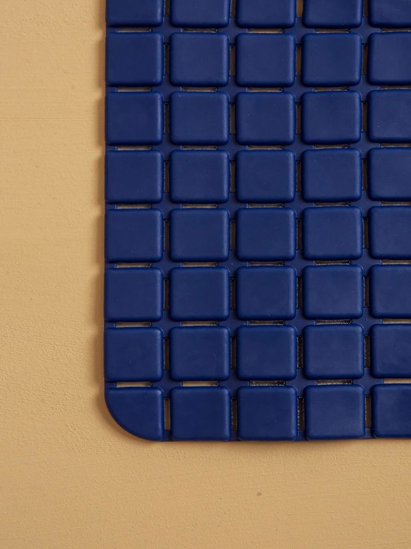 Dark Blue Non-slip Bathroom Mat