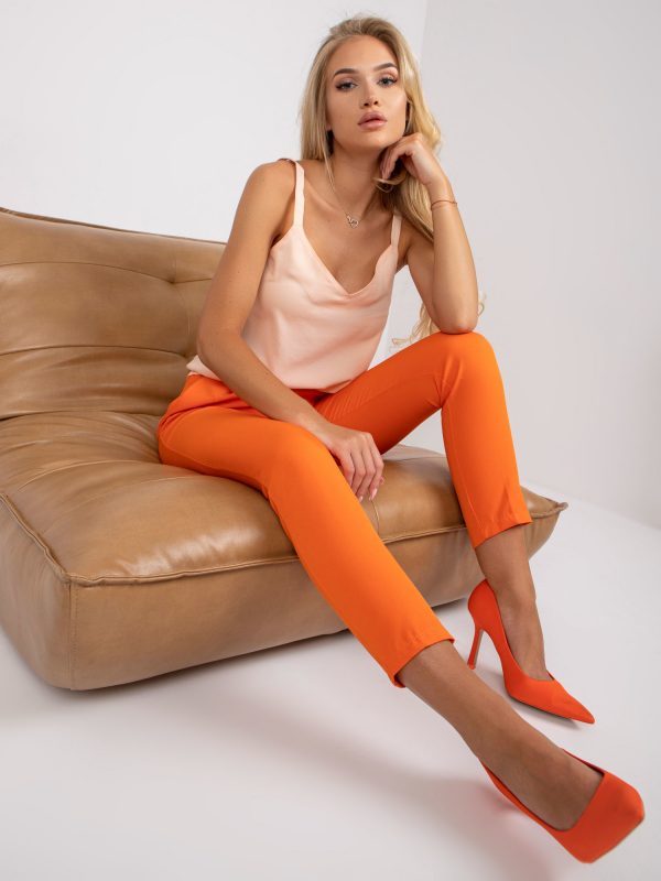 Apricot loose top on straps