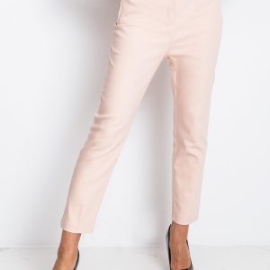 RUE PARIS Pale Pink Hyper Trousers