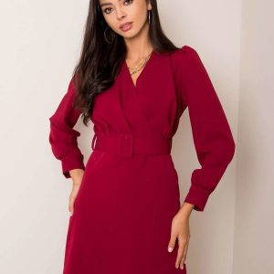 Burgundy Maisa dress