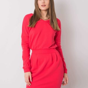 Coral dress Kloe RUE PARIS