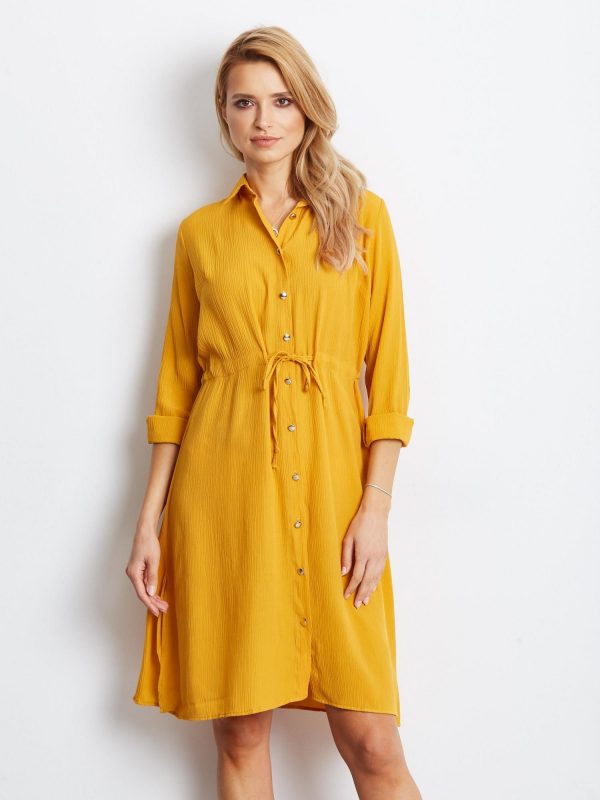 Dark yellow dress Ambrosia