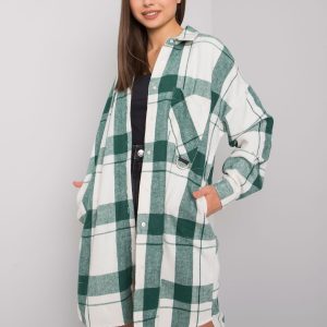 Tiannah Women's Green Long Shirt