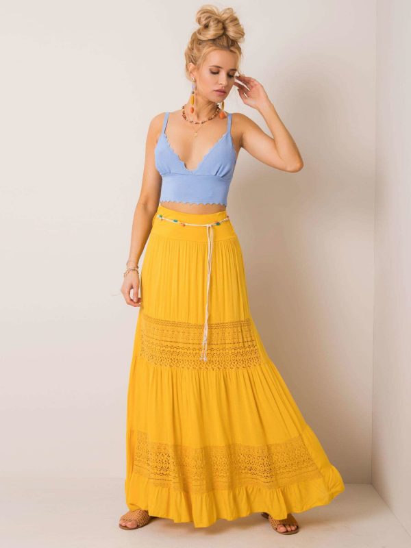 Yellow skirt Evva