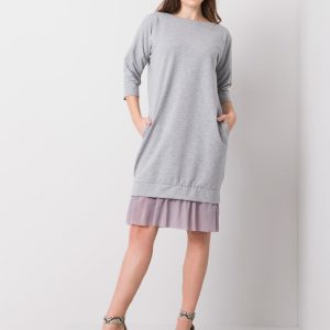 Grey Yvonne dress