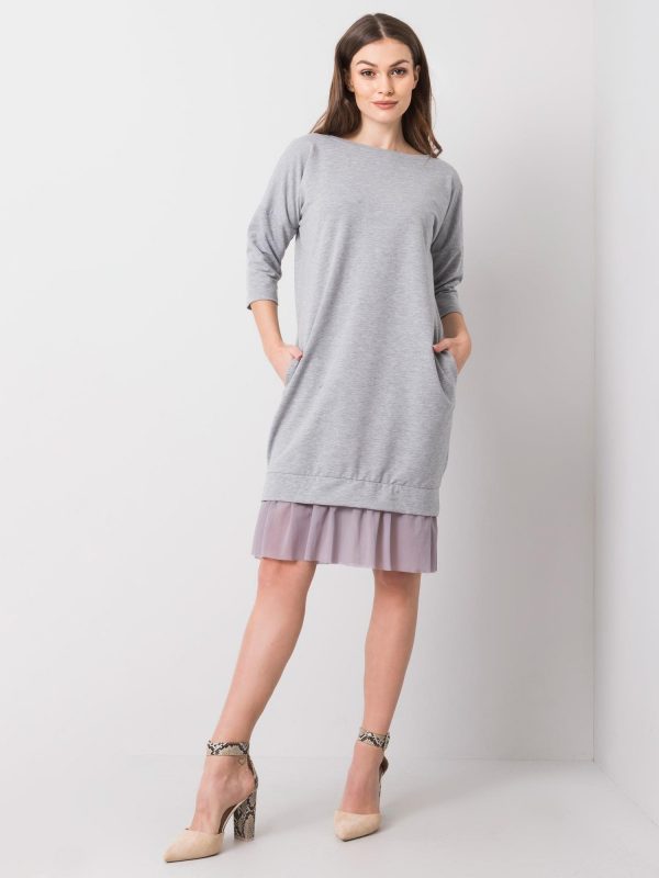 Grey Yvonne dress