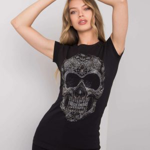 Black T-shirt with Skull