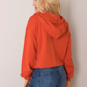 Dark orange sweatshirt by Thea