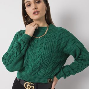 Dark green sweater Elena RUE PARIS