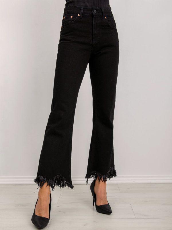 BSL Black flare jeans