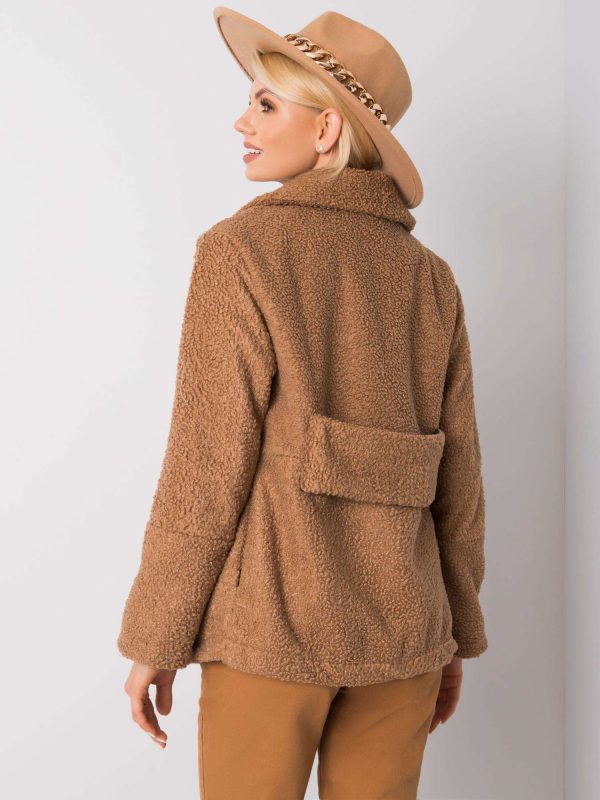 Camel fur jacket Percey RUE PARIS