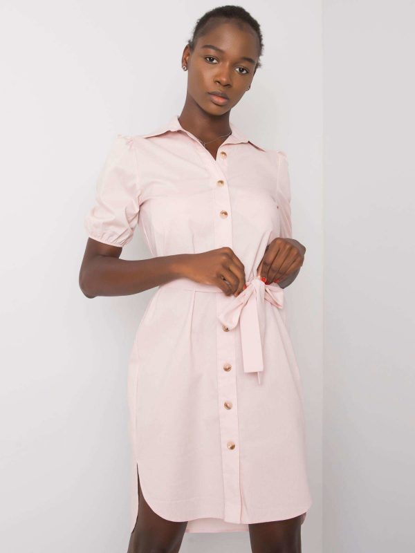 Yuval Pale Pink Cartoon Dress