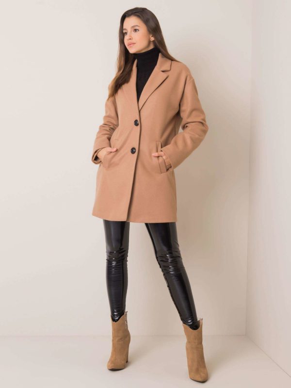 Beige coat Corinna