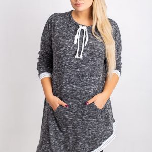 Graphite tunic plus size Sienna