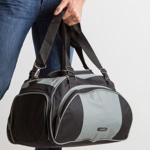 Black Men's Sports Bag