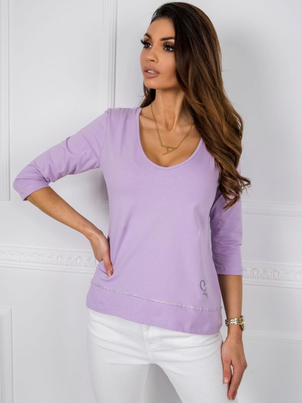 Purple blouse Gracie